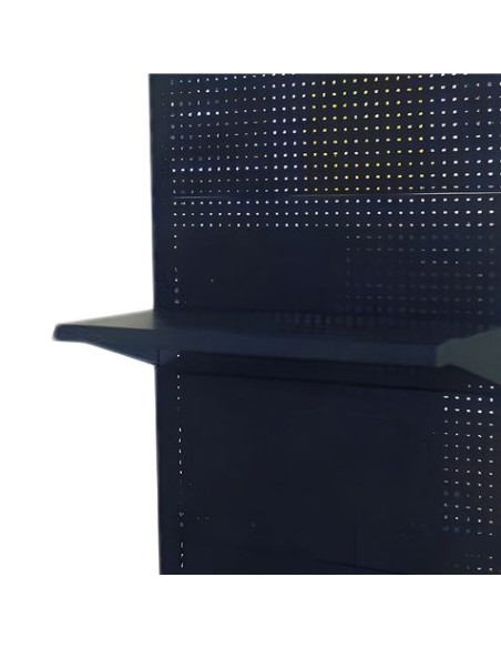 ESTANTERIA / EXPOSITOR DISPLAY 900X450X2200 COLOR NEGRO