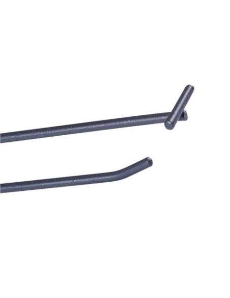 GANCHO METÁLICO CON ETIQUETA PARA PRECIOS PARA EXPOSITOR CROMAD