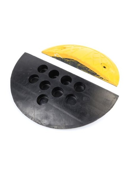 REDUCTOR DE VELOCIDAD ACABADO REDONDO 17X35X5CM 2 UNIDADES MADER