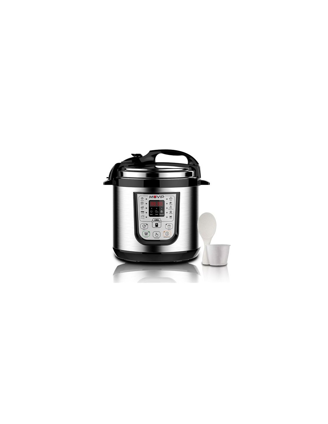 OLLA A PRESIÃ“N PROGRAMABLE 6 LITROS | 15 PROGRAMAS 1000W MUVIP