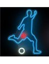 LAMPARA DECORATIVA NEON LED FOOTBALLER FOREVER