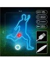 LAMPARA DECORATIVA NEON LED FOOTBALLER FOREVER