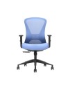 SILLA OFICINA GAMA SENIOR SE1700 AZUL CROMAD