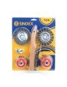 KIT RASCADOR + CEPILLO 7 UNIDADES SINDEX