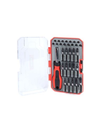 JUEGO PUNTAS CON LLAVE 31PCS MADER