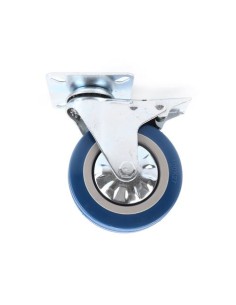 RUEDA GIRATORIA 100MM CON FRENO MADER 2