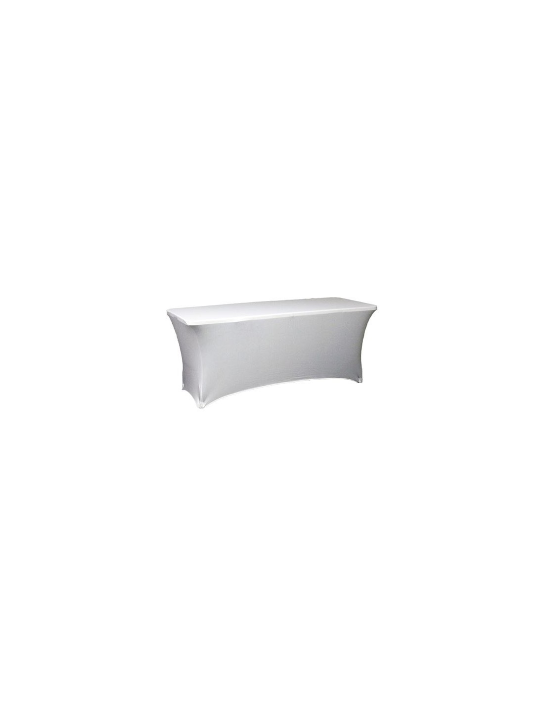 FUNDA PARA MESA RESINA 150CM BLANCA