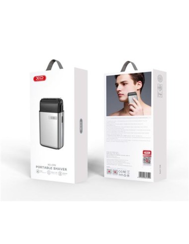 AFEITADORA BATERIA CLASICA CF8 PLATA XO