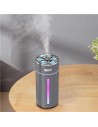 HUMIDIFICADOR PORTATIL CON RGB HF09 PLATA XO