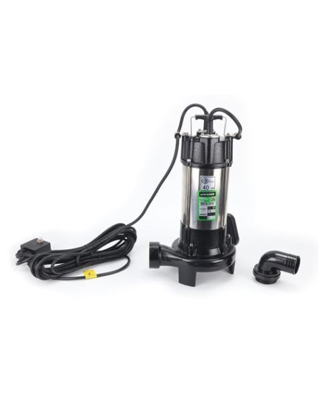 BOMBA DRENAJE AGUAS SUCIAS 1.100W CON TRITURADORA MADER