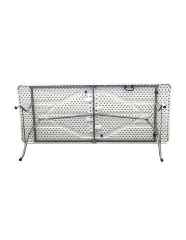 MESA DE RESINA PLEGABLE 152X70X74CM 3.5CM SUNGARDEN