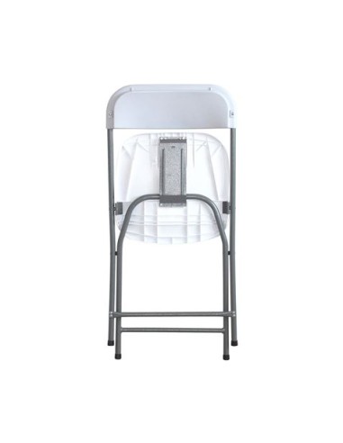 SILLA RESINA PLEGABLE 80X50X45CM BLANCA SUNGARDEN