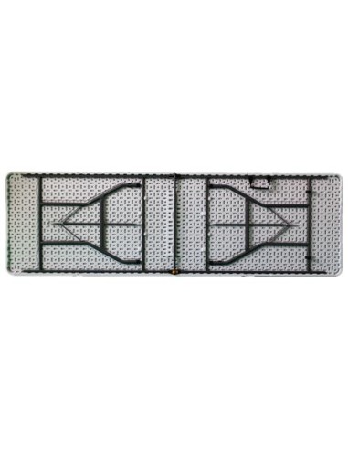 MESA DE RESINA PLEGABLE 240X74X74CM 3.5CM SUNGARDEN