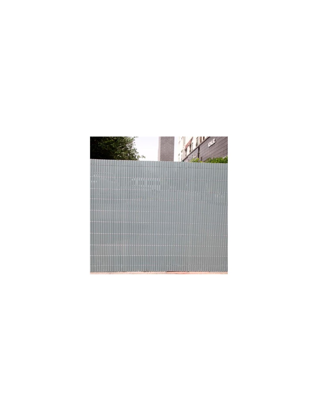 CAÃ‘IZO PLÃSTICO DOBLE CARA 2X3 METROS GRIS CLARO SUNGARDEN