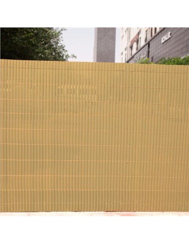 CAÑIZO PLÁSTICO DOBLE CARA 1X3 METROS MARRON CLARO SUNGARDEN