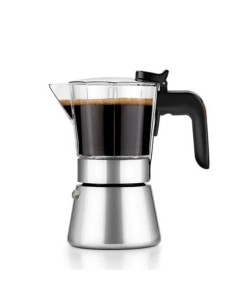CAFETERA ITALIANA ACERO INOXIDABLE 10 TAZAS FLAVOUR BRA 2