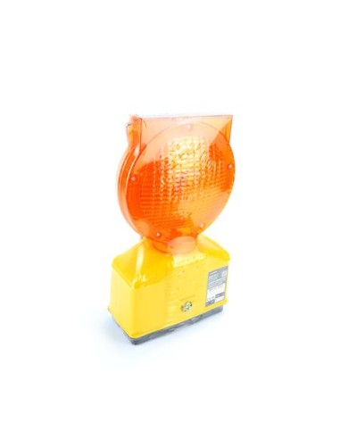 LINTERNA BATERIA DE SEÑALIZACION LED CON PANEL SOLAR MADER