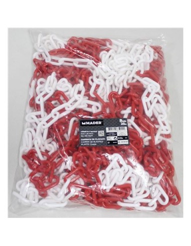 CADENA PLASTICA 8mm.X25Mtrs. MADER