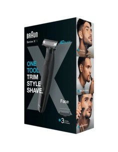 RECORTADORA SERIE X XT3100 CON BATERIA 3 ACCESORIOS BRAUN 2