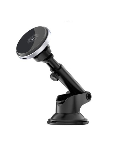 SOPORTE IMANTADO CON BASE DE CARGA INALAMBRICA 15W CX017 XO