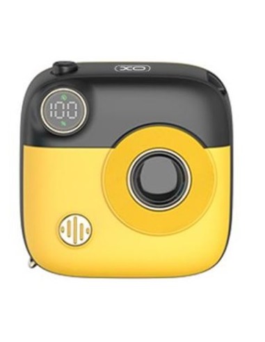 POWERBANK MAGNÉTICA MINI PR223 10000MAH | TIPO C | AMARILLA/NEGRA XO