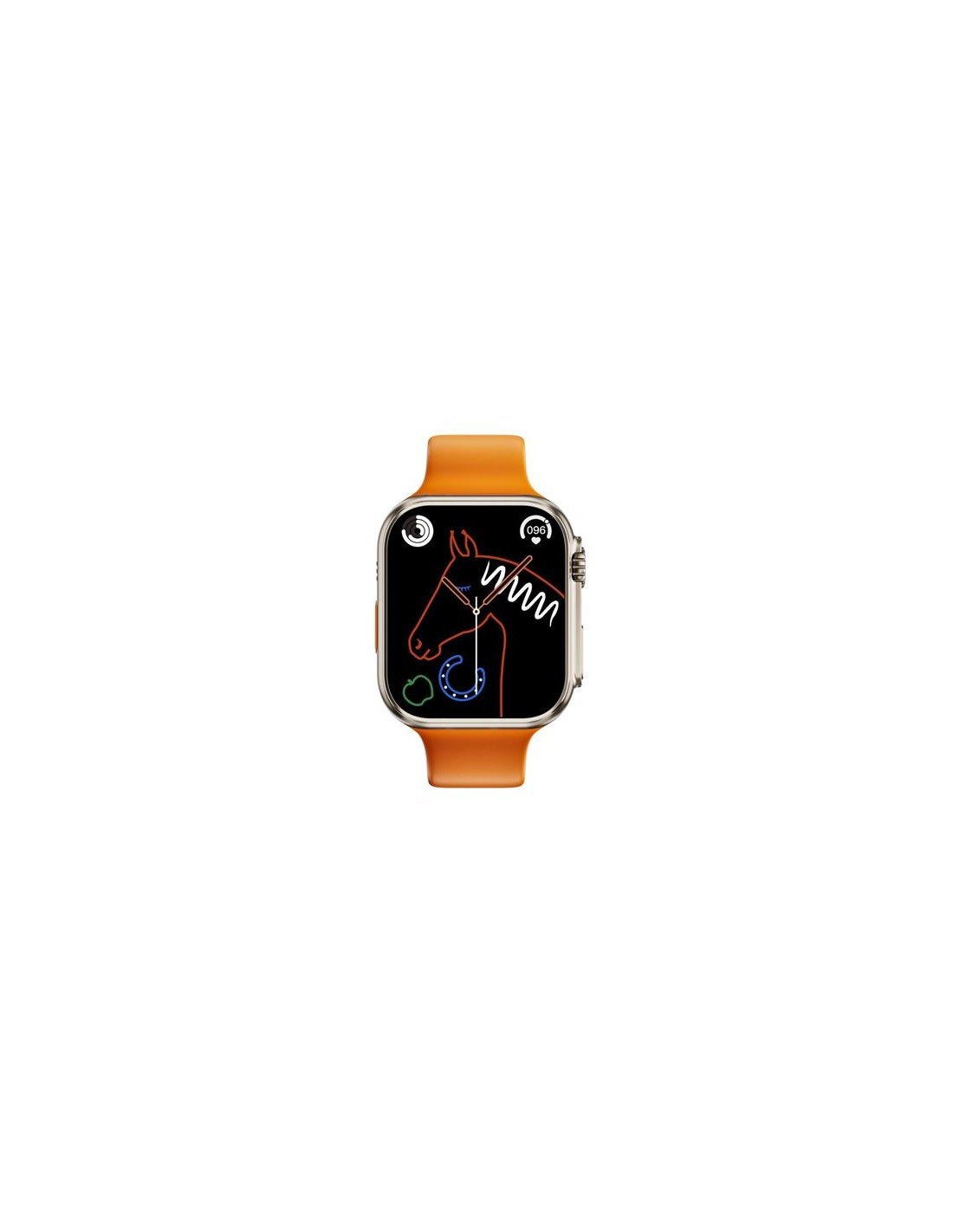 SMARTWATCH M8 MINI 1.86\" IPS | LLAMADAS BT | NARANJA XO