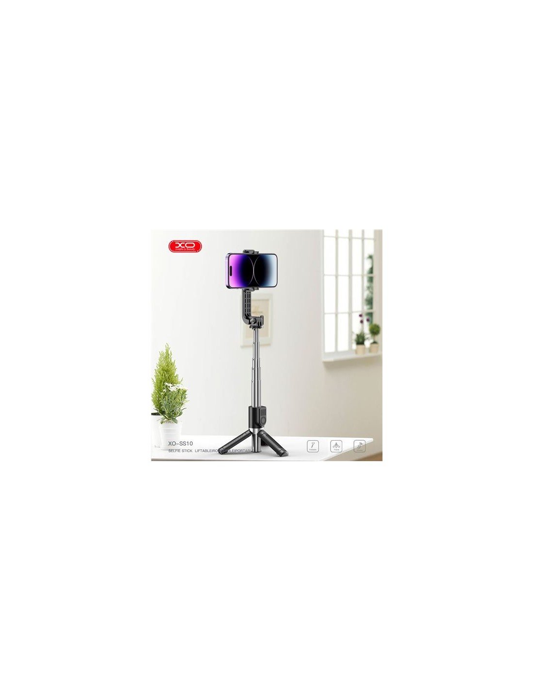 TRIPODE + PALO SELFIE BLUETOOTH SS10 XO