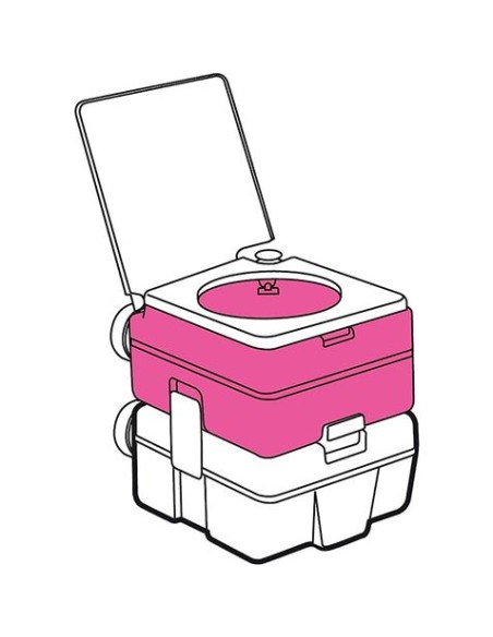 LIQUIDO WC INSTAPINK 1 LITRO CAMPINGAZ