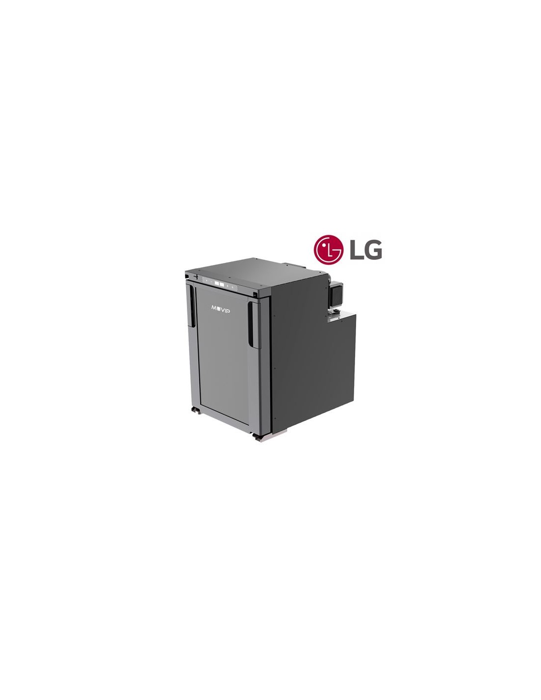 NEVERA FIJA CON COMPRESOR LG 12V 45 LITROS 60W MUVIP