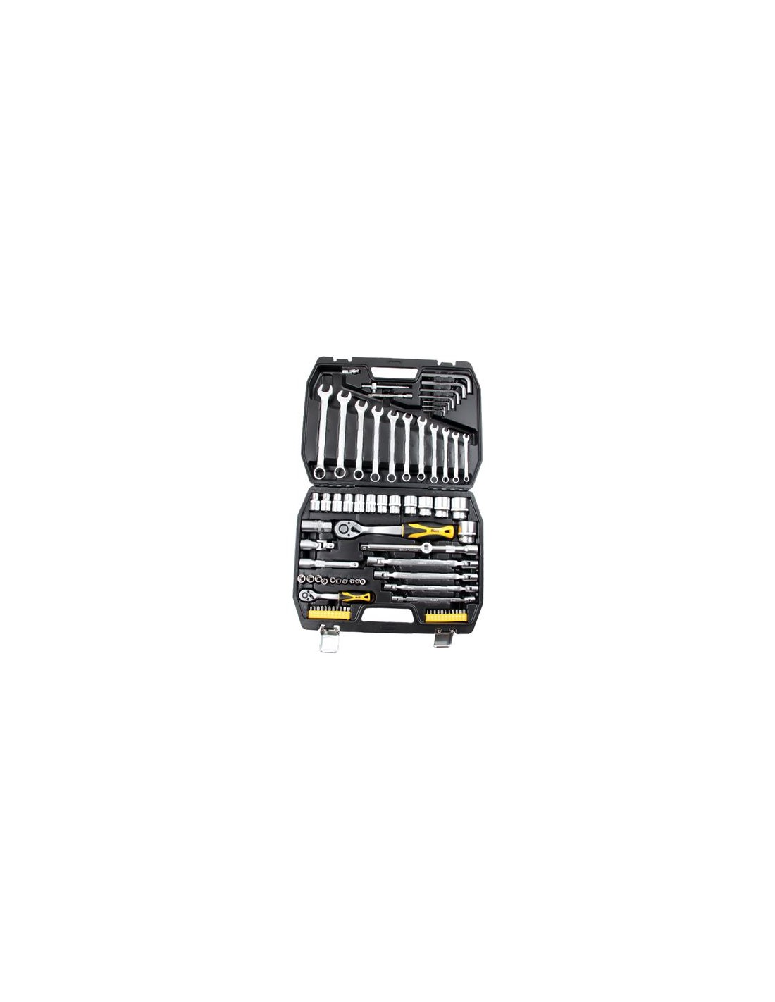 MALETIN HERRAMIENTAS C.V. 77 PCS 1/2 Y 1/4\" BLIM