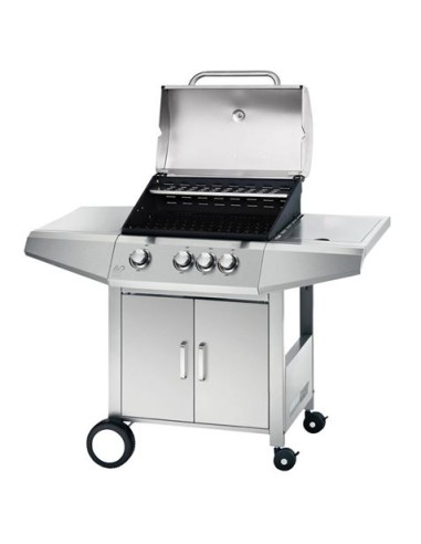 BARBACOA GAS INOX 4 FUEGOS MUVIP