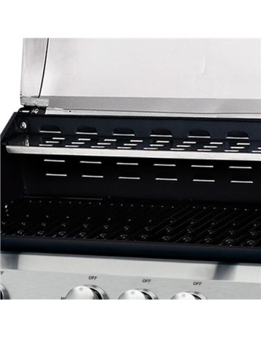 BARBACOA GAS INOX 4 FUEGOS MUVIP