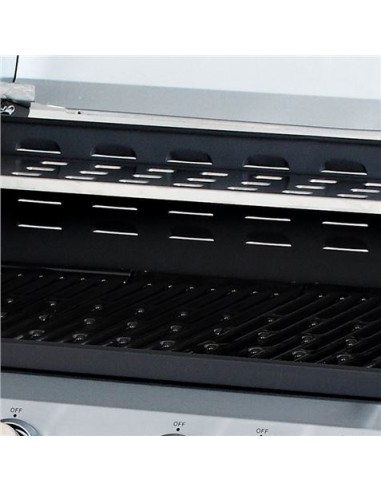 BARBACOA GAS INOX 5 FUEGOS MUVIP