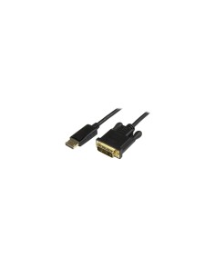 StarTech.com Cable 91cm Adaptador de VÍ­deo DisplayPort a DVI - Conversor DP pasivo negro