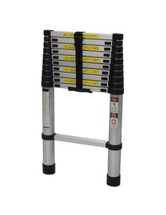 ESCALERA EXTENSIBLE ALUMINIO 10 PELDAÑOS 3.2 METROS MADER 2