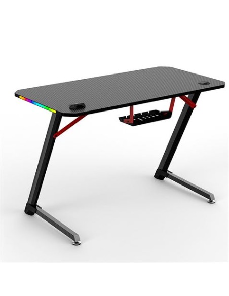 MESA GAMING PRO1700 FIBRA CARBONO LUZ RGB MUVIP