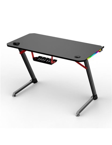 MESA GAMING PRO1700 FIBRA CARBONO LUZ RGB MUVIP