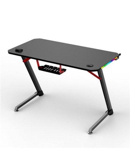 MESA GAMING PRO1700 FIBRA CARBONO LUZ RGB MUVIP