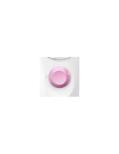 Braun Silk-épil 1 1-010 depiladora 20 pinzas Rosa, Blanco