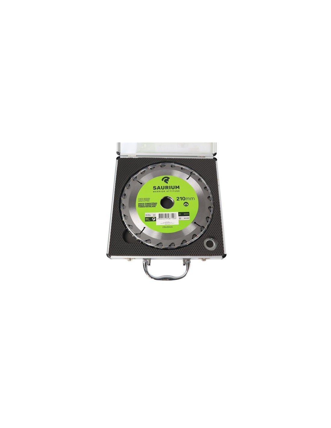 PACK 3 DISCOS CORTE MADERA PARA SIERRAS 210MM. SAURIUM