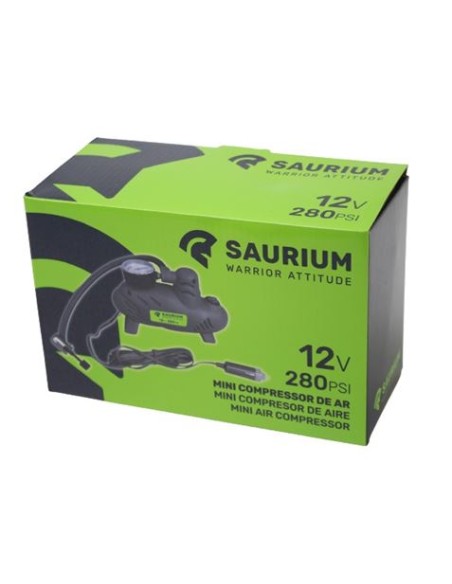 MINI COMPRESOR AIRE 280PSI, 12V MADER