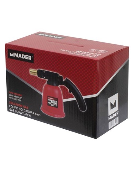 SOPLETE GAS CON ENCENDEDOR MADER