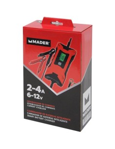 CARGADOR BATERIAS INTELIGENTE 2-4A., 6-12V MADER 2