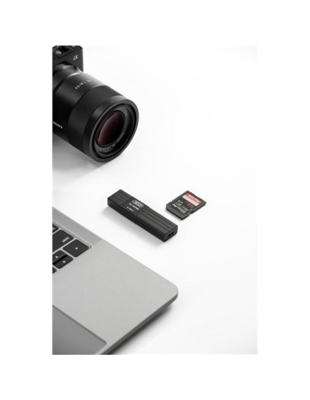 LECTOR DE TARJETAS 2 EN 1 USB 3.0 XO