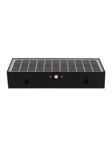 APLIQUE LED SOLAR MODERN 6W 800LM NEGRO ELBAT