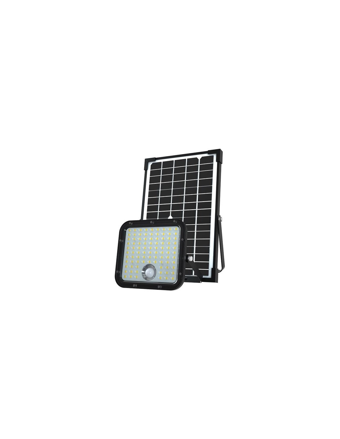 FOCO LED SOLAR 30W 4800LM CON SENSOR + MANDO ELBAT