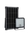 FOCO LED SOLAR 30W 4800LM CON SENSOR + MANDO ELBAT