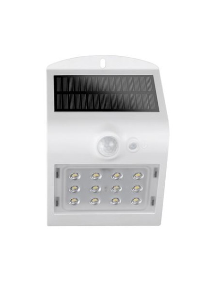 APLIQUE LED SOLAR 1.5W 220LM DOBLE ILUMINACIÓN BLANCO ELBAT