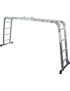 ESCALERA ALUMINIO ARTICULADA 4X4 MADER 2