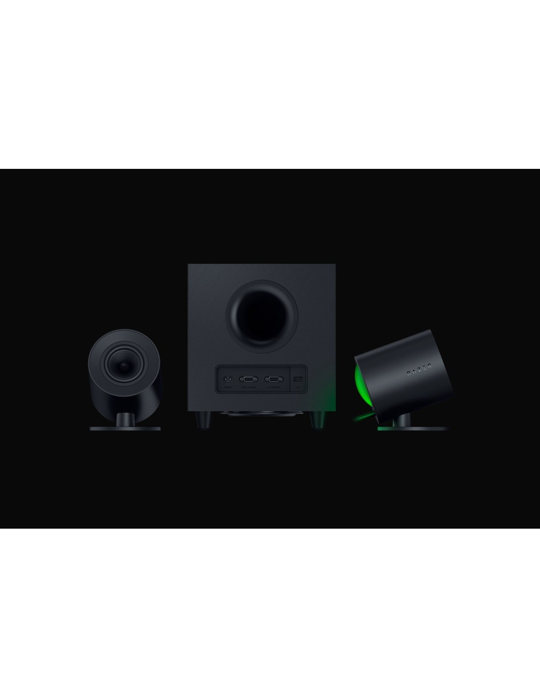 Razer Nommo V2 Rango completo Negro InalÃ¡mbrico y alÃ¡mbrico